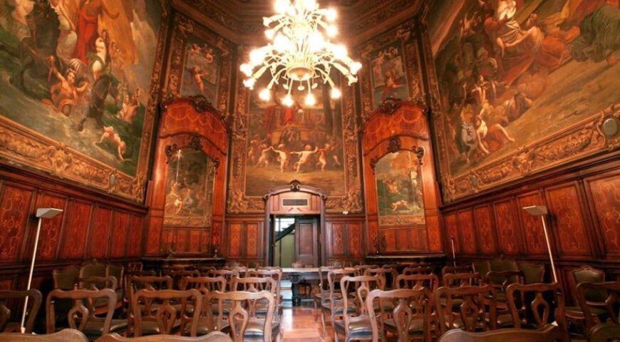 Interno sala Gonin