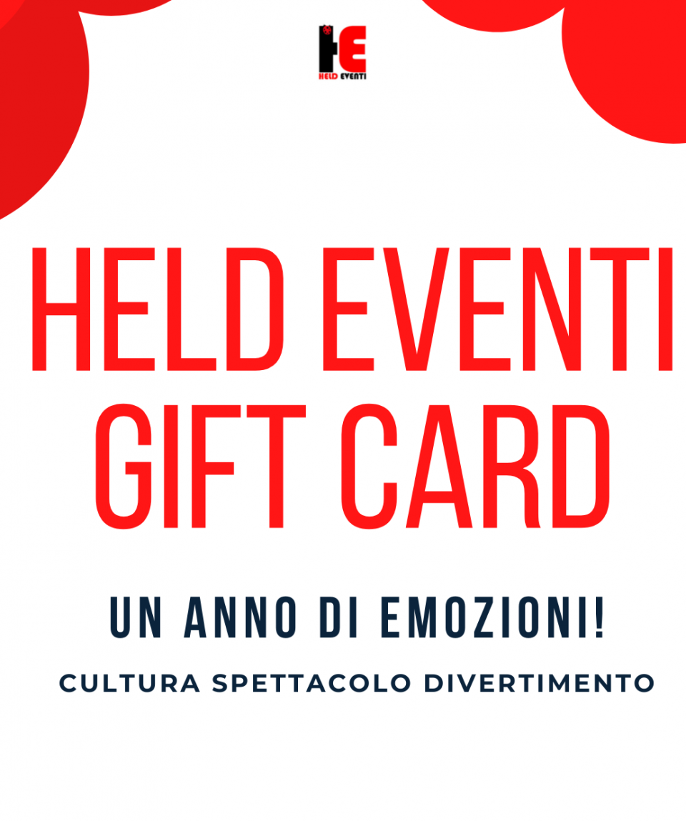 Held Eventi #gift #card