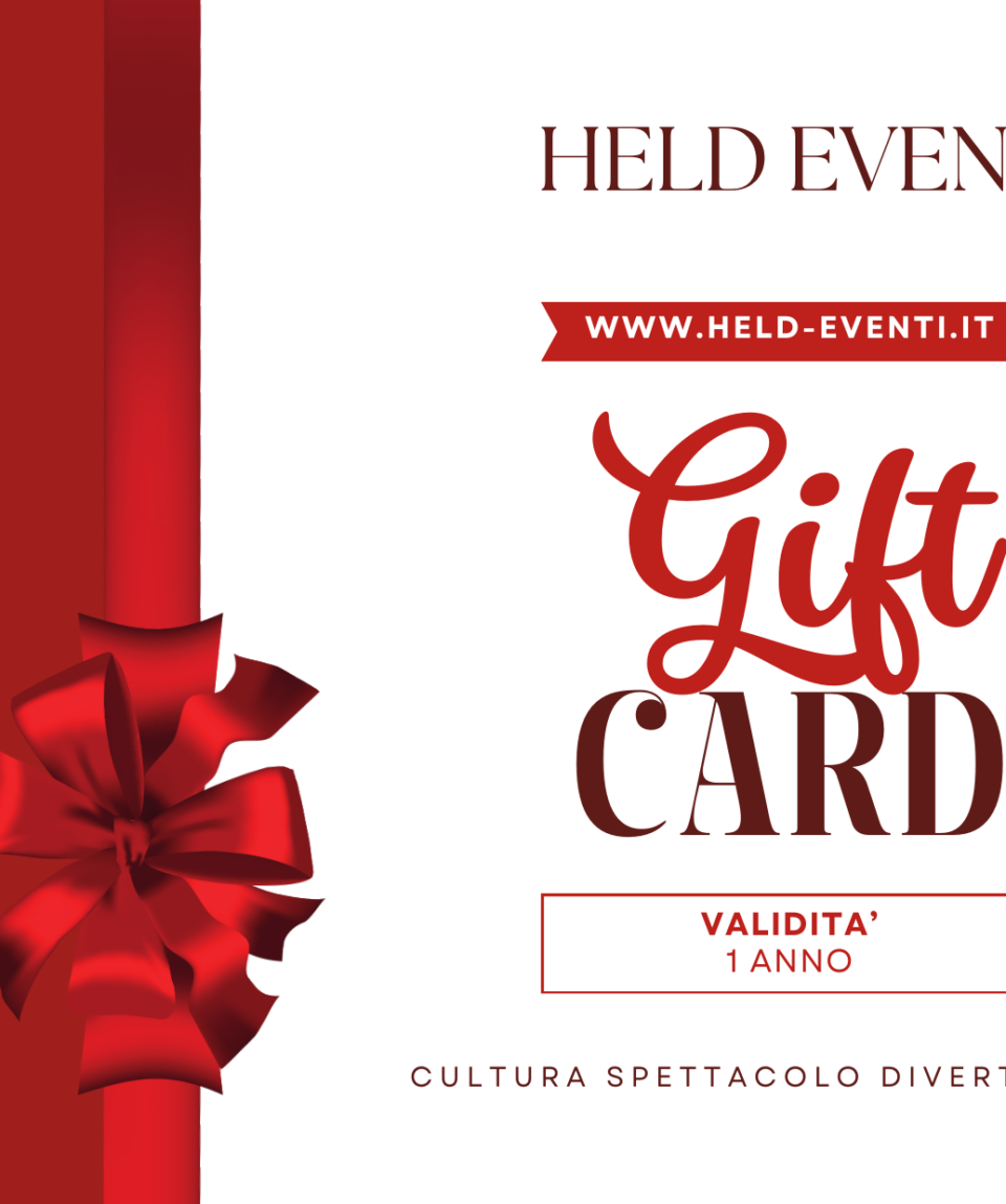 held eventi gift card