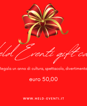 Regala la Gift Card Held Eventi da € 50